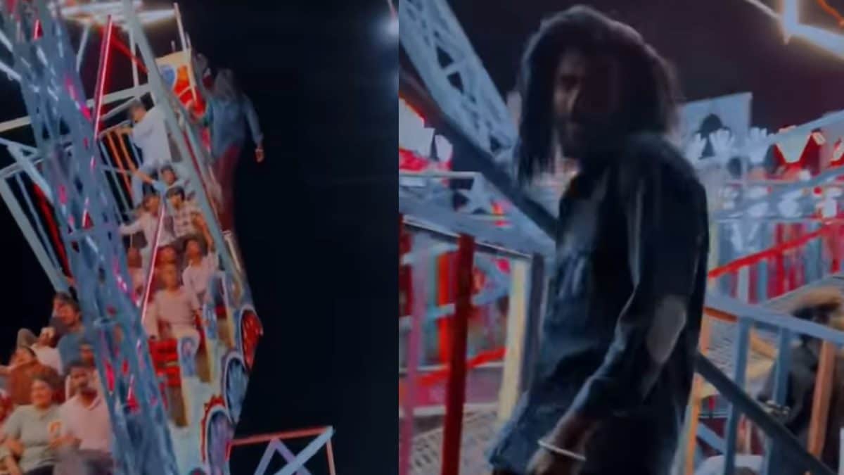Man Attempts Deadly ‘Mela’ Stunt, Swings On Columbus Without Safety Gear; Video Gives ‘Mission Impossible’ Vibes