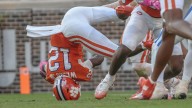 Latest on Clemson WR Bryant Wesco Jr after being taken to hospital after SMU game