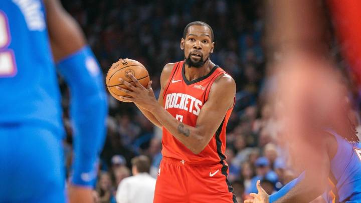 Así fue el primer juego de temporada regular de Kevin Durant con los Rockets
