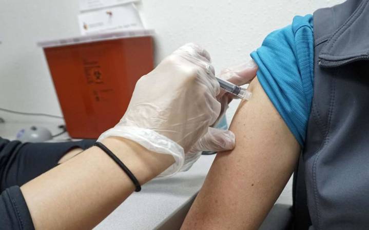 Second chance flu vaccination clinic at Max J. Beilke VA Clinic