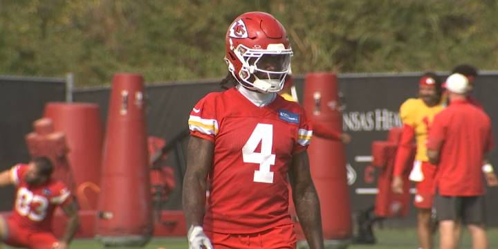 ‘Great to have him back’: Rashee Rice returns to practice following suspension