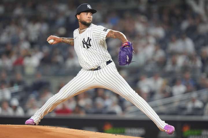 Yankees name Luis Gil Game 1 starter for ALDS