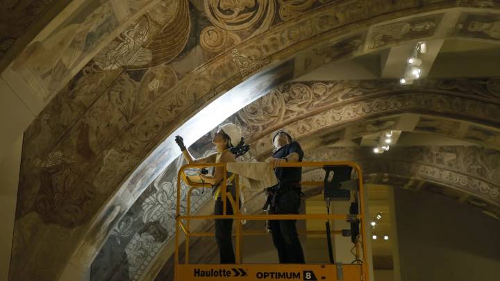 La jueza niega la pretensión del MNAC de pedir al ministerio un informe sobre las pinturas