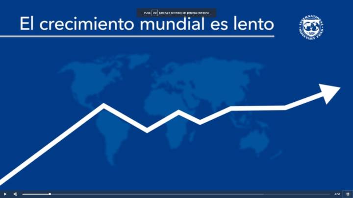 La economía global crecerá más lento; crecimiento previsto del 3.2 % en 2025