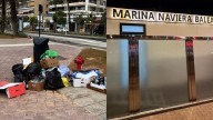 Vecinos del Paseo Marítimo de Palma, hartos de la suciedad que provocan los clientes de una empresa naviera