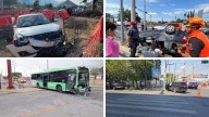 Reportan diversos accidentes viales en area metropolitana durante primeras horas del día