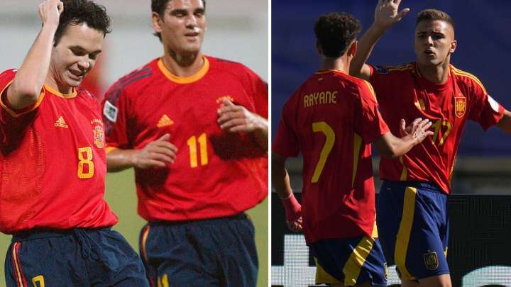 La selección Sub-20 se mira en la España de Iniesta en 2003 para romper la maldición de cuartos