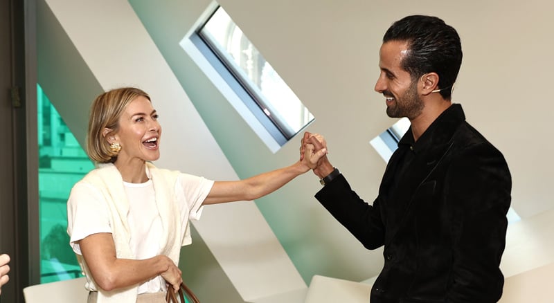 Julianne Hough Attends Spiritual Teacher David Ghiyam’s Limitless Abundance Event | Jeremy Piven, Julianne Hough 