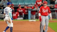 Reds’ Gavin Lux gives stinging indictment of Dodgers’ bullpen before Game 2
