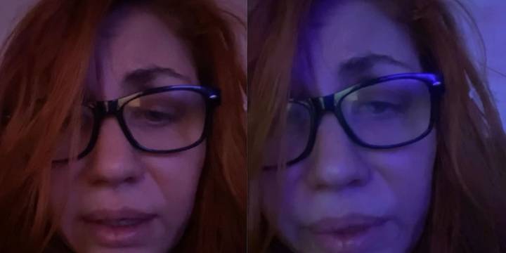 Lourdes Fernández reapareció con un video tras el escándalo por la denuncia de su madre: “Me acabo de levantar”