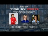 Watch Live: Hillary Clinton and Condoleezza Rice discuss Israel