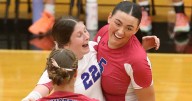 Photos:  Princeton volleyball defeats Hall in three-set thriller on Pink Night – Shaw Local