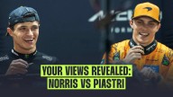 F1 fans firmly split on Norris-Piastri contact as McLaren title race hots up