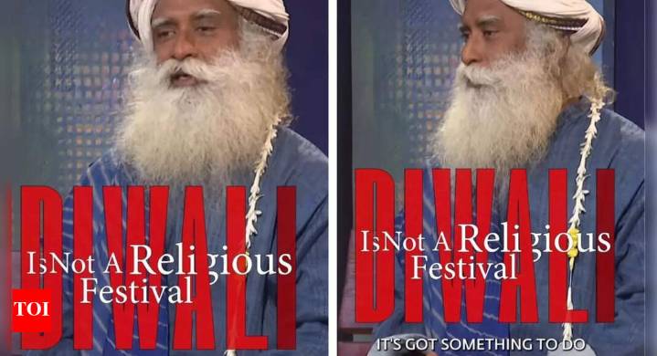 Sadhguru explains why Diwali is not a religious festival: “From the Trayodashi of Karthikamasa, things change…”