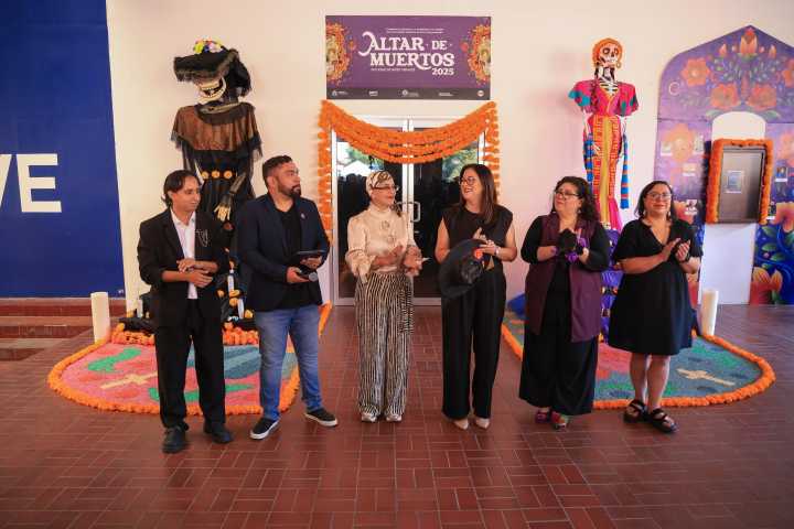 Presenta Monterrey por primera vez un altar de muertos inmersivo