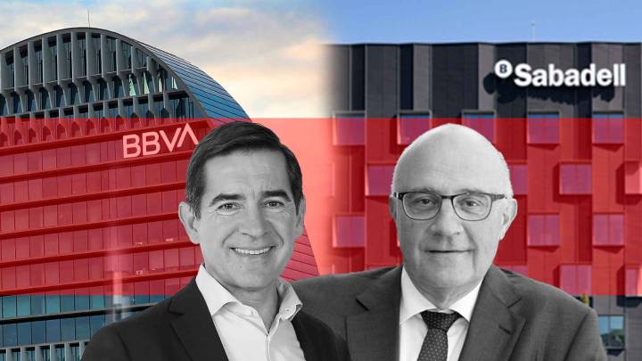 Cruce de denuncias entre el Sabadell y el BBVA por presuntas malas prácticas en el canje de la OPA
