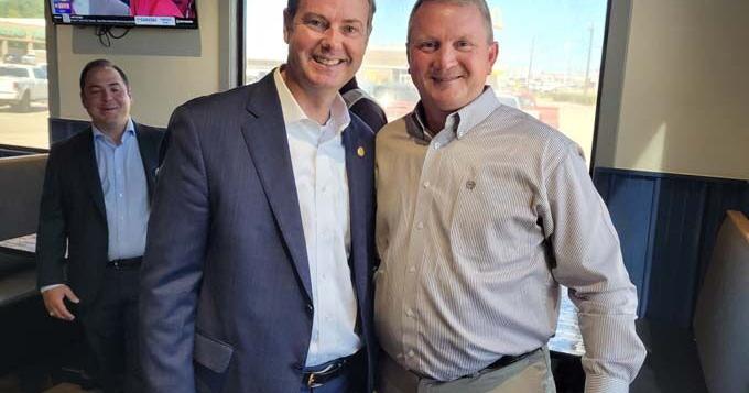 Ashby Meets Voters here in Jasper