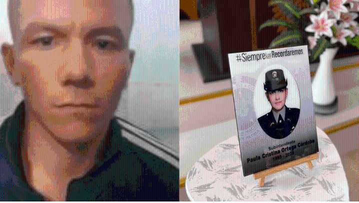 Se fugó de cárcel de máxima seguridad Nelsón Ocampo Morales el asesino de la patrullera Paula Ortega