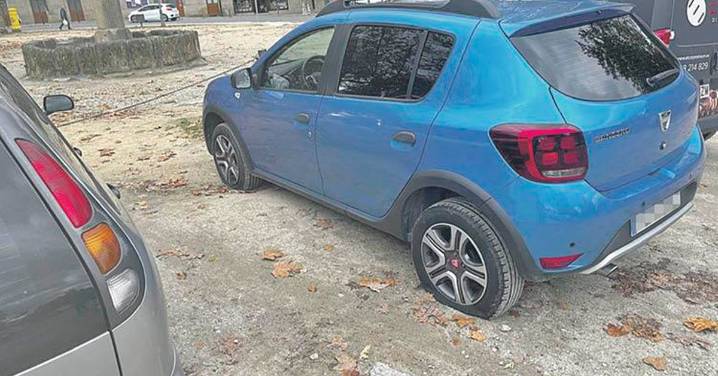 Rajan ruedas a empleados  de Rodríguez López Auto