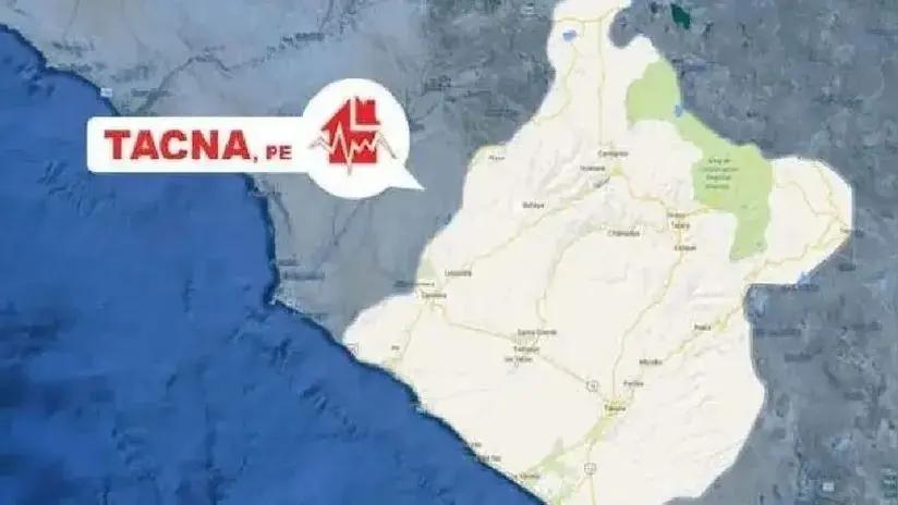 Tacna: un sismo de magnitud 4.1 se sintió esta tarde en Ilabaya