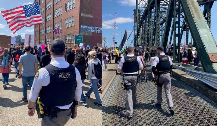 Tens of Thousands March in Oregon Today, Demanding Limits on Trump’s Power
