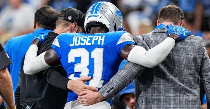 Lions injury updates: Kerby Joseph out, 2 players trending in vs. Vikings