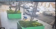 VIDEO: Así tropezó Héctor “N” durante su fuga tras el asesinato del abogado David Cohen