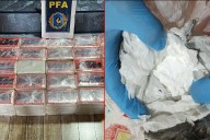 Incautaron más de 280 kilos de cocaína y detuvieron a un narco peruano