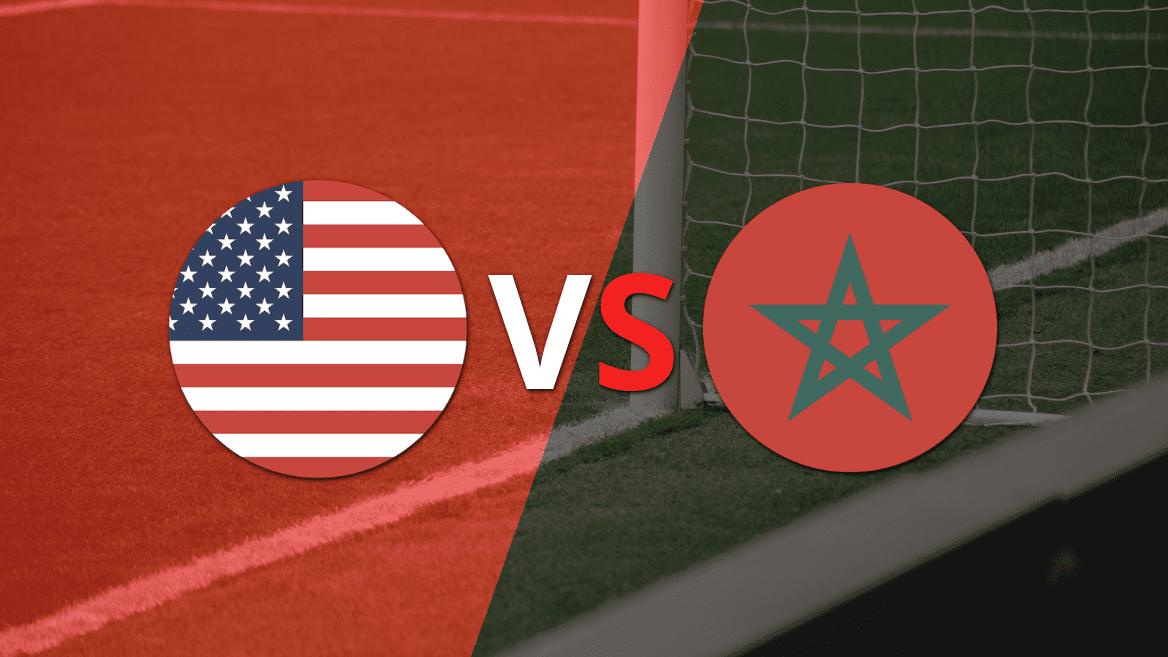 Se enfrentan Estados Unidos y Marruecos por la llave 3