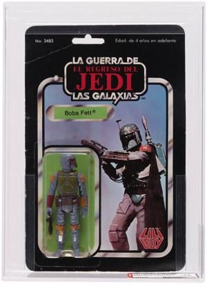 Fan sells Boba Fett figures for record