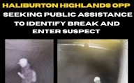 HALIBURTON HIGHLANDS OPP LOOKING TO IDENTIFY A SUSPECT