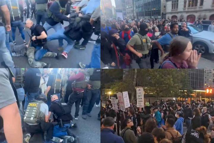 “¡Fuera el ICE de Nueva York!”: Redada del ICE en Canal Street desata protestas y enfrentamientos