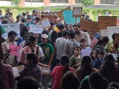 SAU sexual assault case: Students demand suspension of wardens