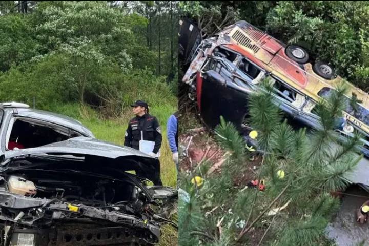 "Pisé el freno con todas mis fuerzas”, dijo el chofer del colectivo que volcó en Misiones