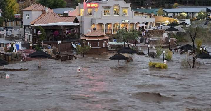 Two homes lost, county road bridge undergoing repairs amid record flooding in southwestern Colorado