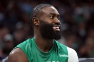 Jaylen Brown: 'I blame Boston' for balding as Celtics star shaves head