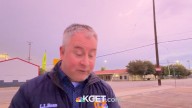 Lightning strike seen on camera during 17 News weather forecast