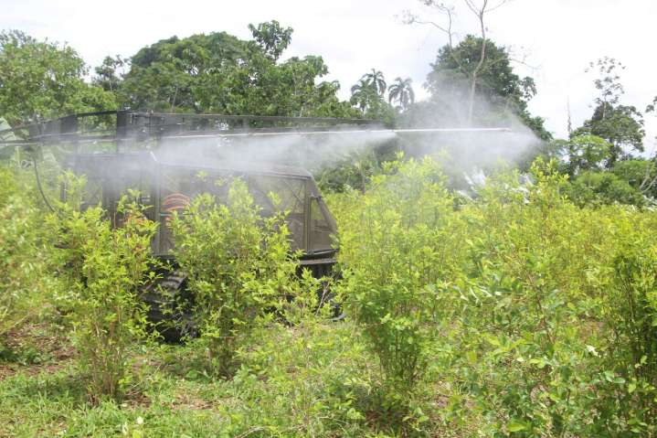 «Oruga», nuevo vehículo para la erradicación de cultivos ilícitos