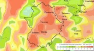 Cambio de tiempo en Extremadura: anuncian lluvias y más humedad desde el lunes