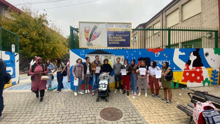 Las familias del colegio público Tenerías se movilizarán ante la falta de una técnico en educación infantil
