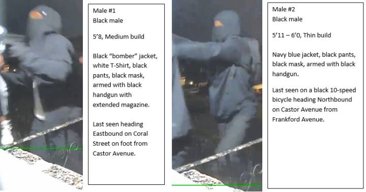 Police release picture of suspects wanted in targeted Northeast Philadelphia home invasion