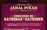 Convocan a concurso de Catrinas y Catrines del Festival Janal Pixán 2025