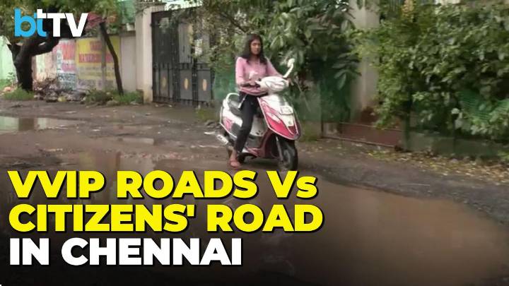 Ground Report | Chennai Civic Apathy Exposed: VVIP Lanes Vs Citizen Roads Amid Floods & Potholes