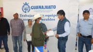 En Cuerámaro productores agrícolas cueramarenses afectados por la sequía del año 2024 pasado recibieron el apoyo del Seguro Agrícola Catastrófico