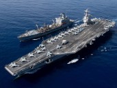 Crisis con Venezuela: Estados Unidos envía un portaaviones a Latinoamérica en una importante escalada de su despliegue militar