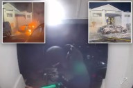 Masked perps caught on camera setting fire to UK mosque