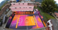 Entrada a sitio turístico de Manizales tiene nueva cara: su cancha está llena de colores, Sepc puso su sello