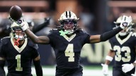 Saints poking fun at Giants' Jaxson Dart leads NFL Week 5 trolls