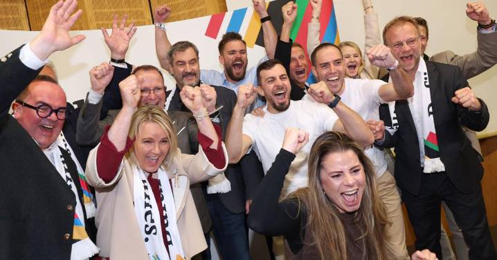 Munich's mayor celebrates victory in a vote on bidding for the Olympics