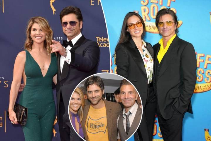 John Stamos fires back when asked if he would leave wife Caitlin McHugh for Lori Loughlin